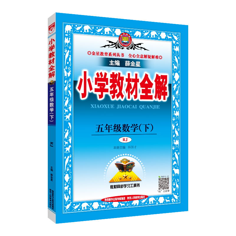 小学教材全解 五年级数学 下 RJ 人教版 2025春用